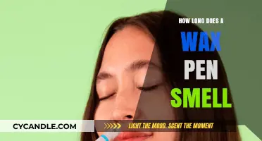 The Lingering Aroma: How Long Does a Wax Pen Smell?