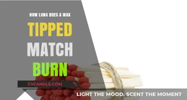 The Burning Question: Wax-Tipped Matches and Their Fiery Lifespan