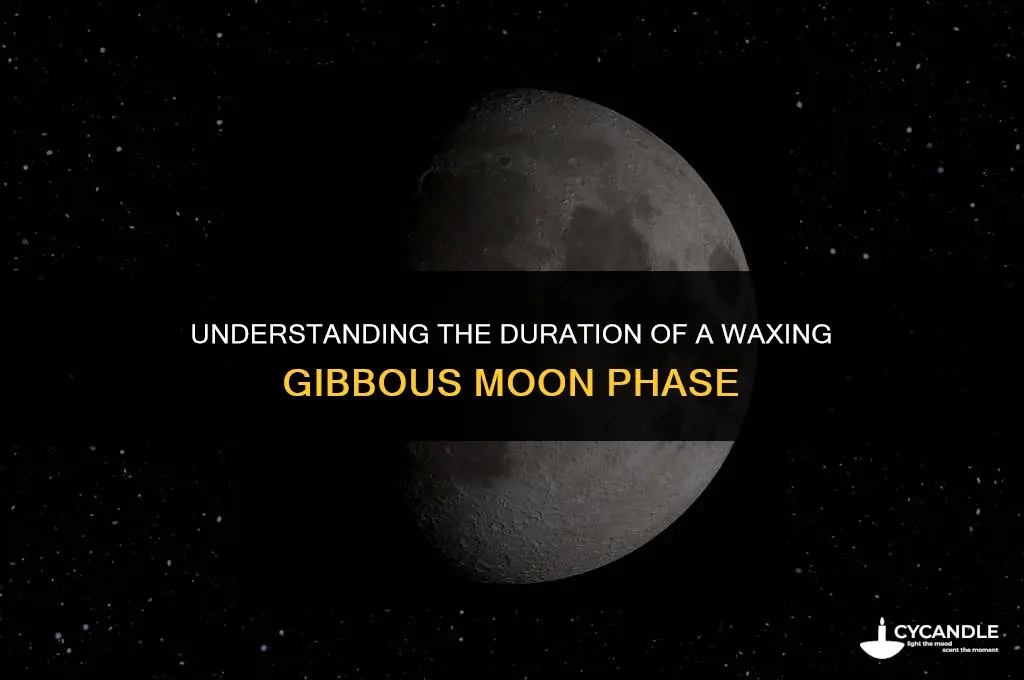 how long does a waxing gibbous last