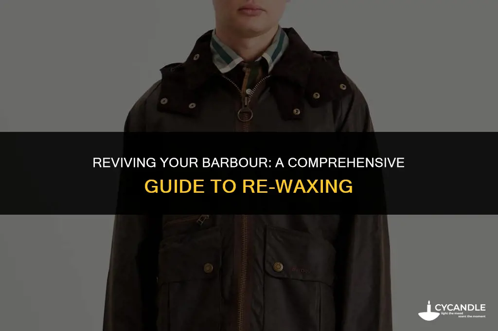how long does barbour re waxing take