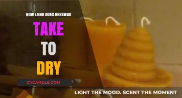 Beeswax Drying Time: Factors Affecting Cure and Hardening Process