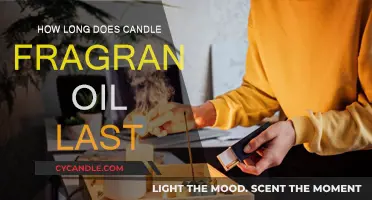 Candle Fragrance Oil: How Long Does the Scent Last?