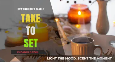 Candle-Making: Setting Time and Techniques for Success