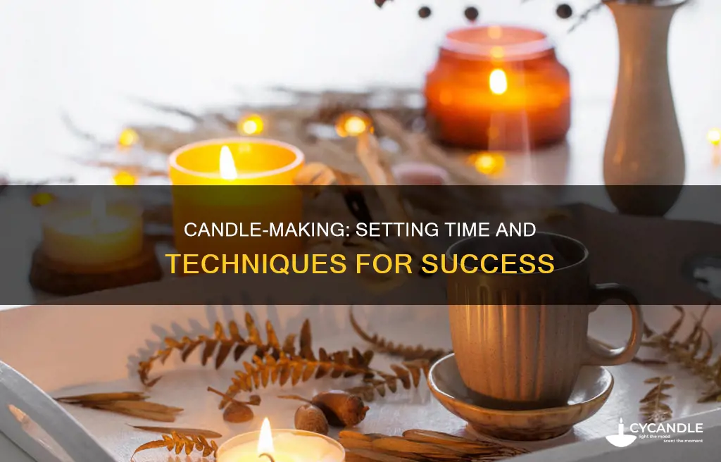 how long does candle take to set