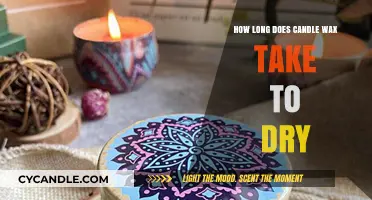 Candle Wax Drying Time: How Long Does It Take?