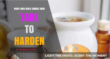 How Long Does Candle Wax Take to Harden: A Guide
