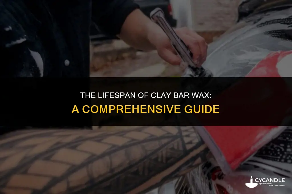 how long does clay bar wax last