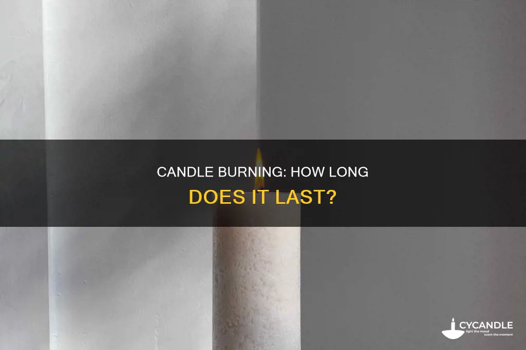 how long does e candle last