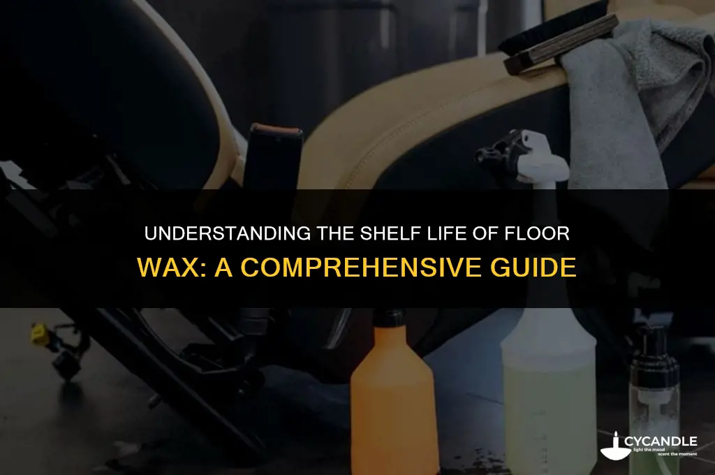how long does floor wax take to expire