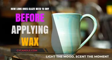 Achieving the Perfect Finish: Glaze Drying Time Before Waxing