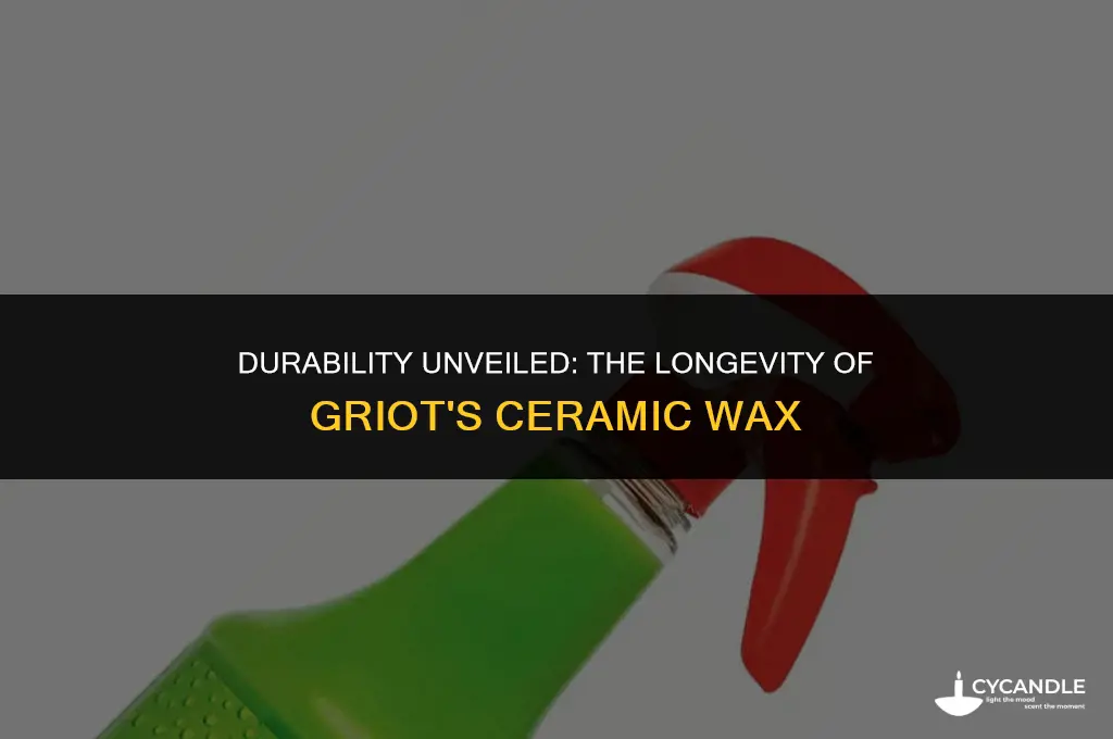 how long does griot