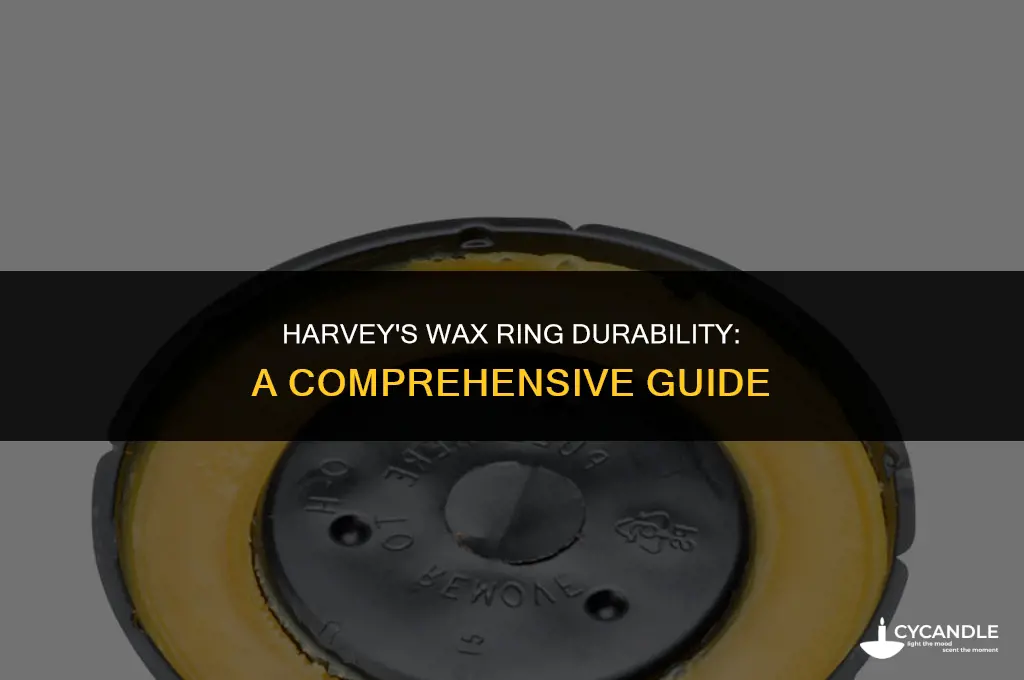 how long does harveys wax ring last