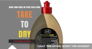 Drying Time of Hi-Tech Yellow Wax: A Comprehensive Guide