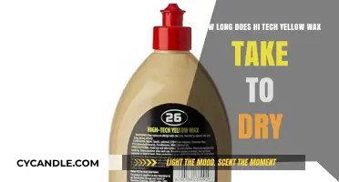 Drying Time of Hi-Tech Yellow Wax: A Comprehensive Guide