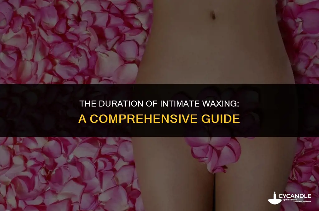 how long does intimate waxing last