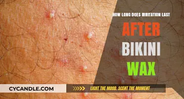 Post-Wax Irritation: Duration and Soothing Tips for Bikini Area