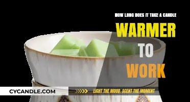 Candle Warmer Efficiency: Time to Melt Wax Explained