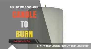 White Candle Burn Time: Factors Affecting Duration and Melt Rate