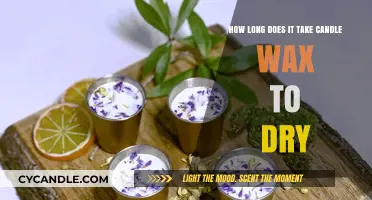 Candle Wax Drying Time: How Long Does It Take to Dry?