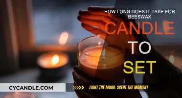 Setting Time for Beeswax Candles: How Long?