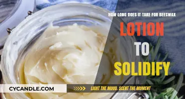 Beeswax Lotion Solidification Time: Factors Affecting the Process