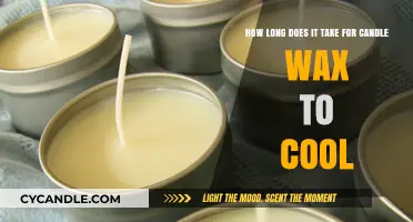 Cooling Candle Wax: Understanding the Time It Takes to Harden