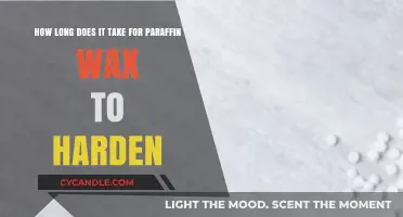 How Long Does Paraffin Wax Take to Harden?