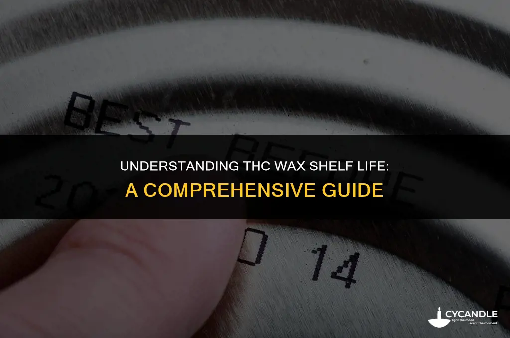 how long does it take for thc wax to expire