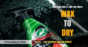 Turtle Wax Drying Time: A Comprehensive Guide for Car Enthusiasts