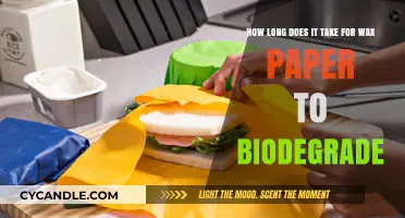 Unveiling the Biodegradation Timeline of Wax Paper: An Eco-Friendly Insight