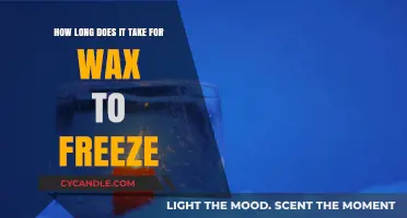 From Liquid to Solid: The Surprising Speed of Wax Freezing