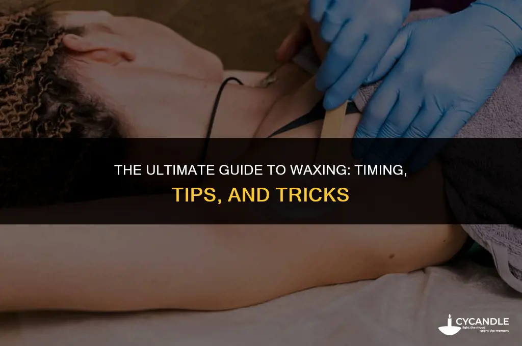 how long does it take for wax to hit you