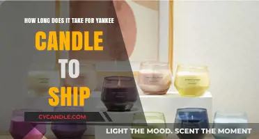 Yankee Candle Shipping Time: How Long Until Your Order Arrives?