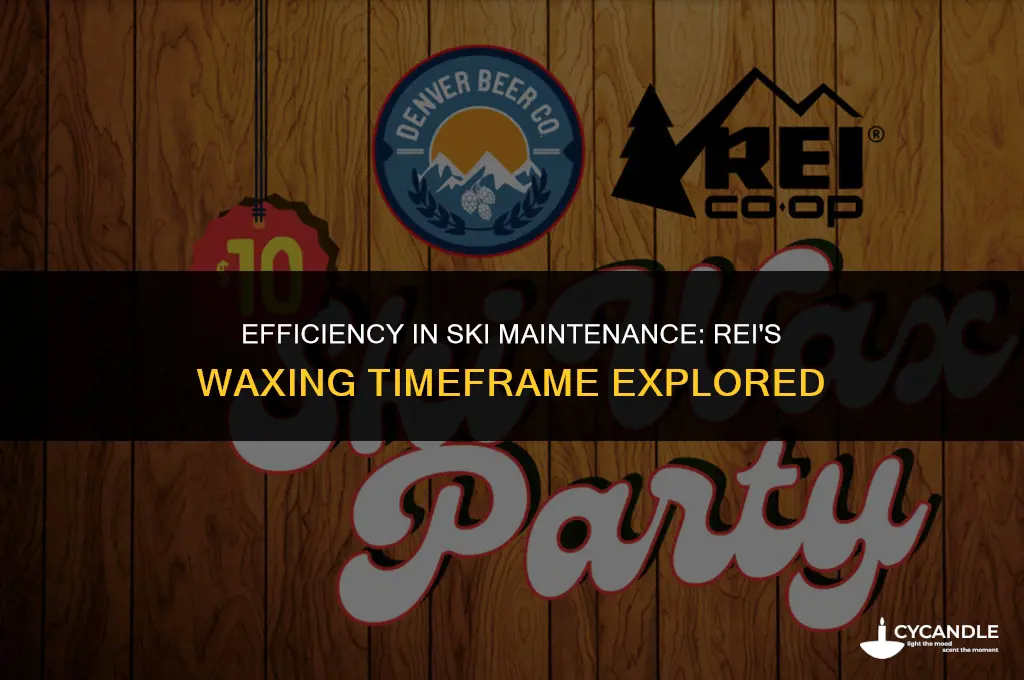 how long does it take rei to wax skis