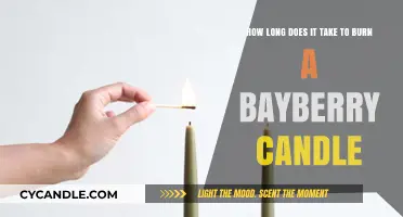 Bayberry Candle Burn Time: How Long Does It Last?