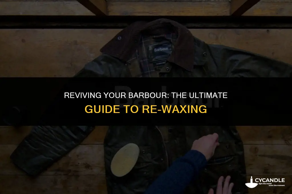how long does it take to get a barbour re-waxed