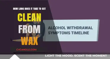 Wax Detox Timeline: How Long Does It Take to Get Clean?