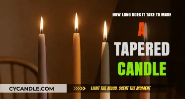 Crafting Tapered Candles: Timeframe for Perfect Handmade Elegance