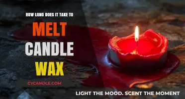 Melting Candle Wax: Understanding the Time It Takes to Fully Melt