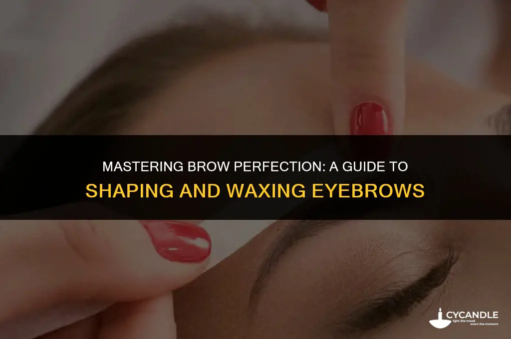 how long does it take to shape and wax eyebrows