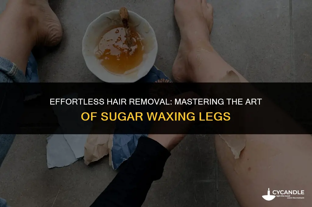 how long does it take to sugar wax legs