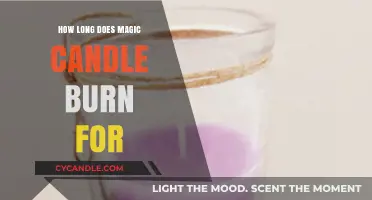 Magic Candle Burn Time: Unveiling the Duration of Enchanted Flames