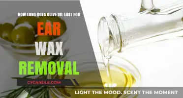 Olive Oil for Ear Wax Removal: Shelf Life and Usage Tips