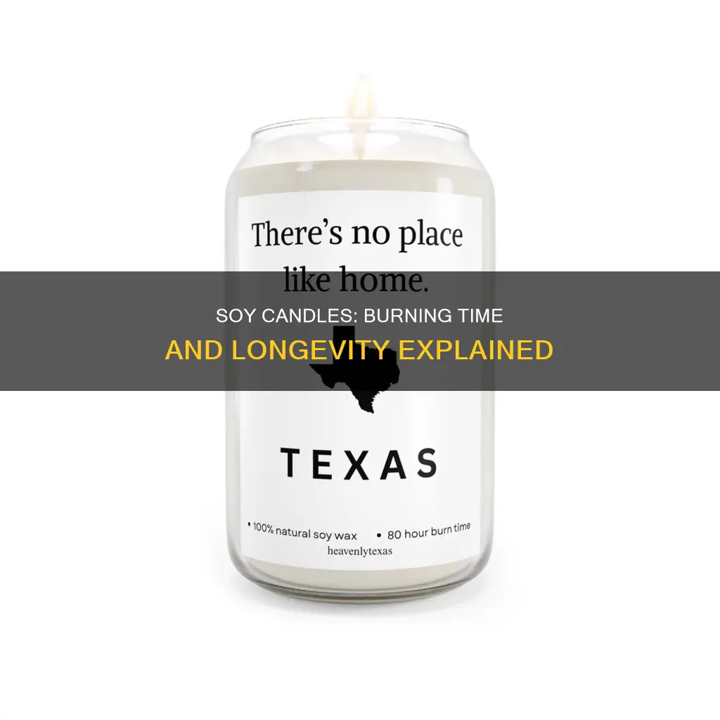 how long does soy candles last
