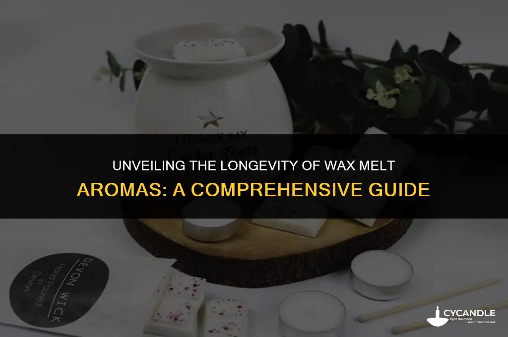 how long does wax melts smell last
