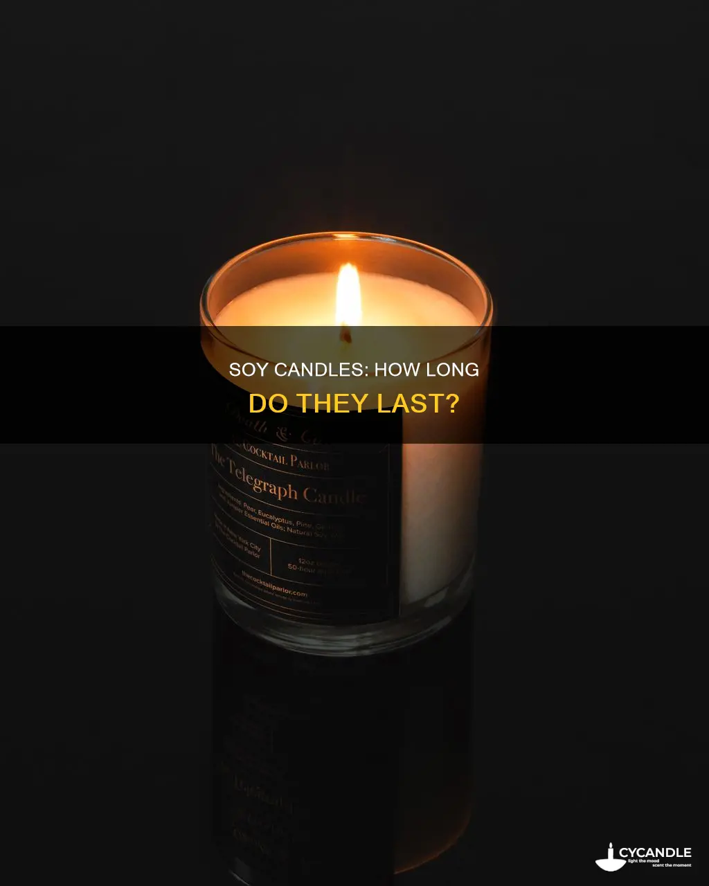 how long for a soy candle to be done