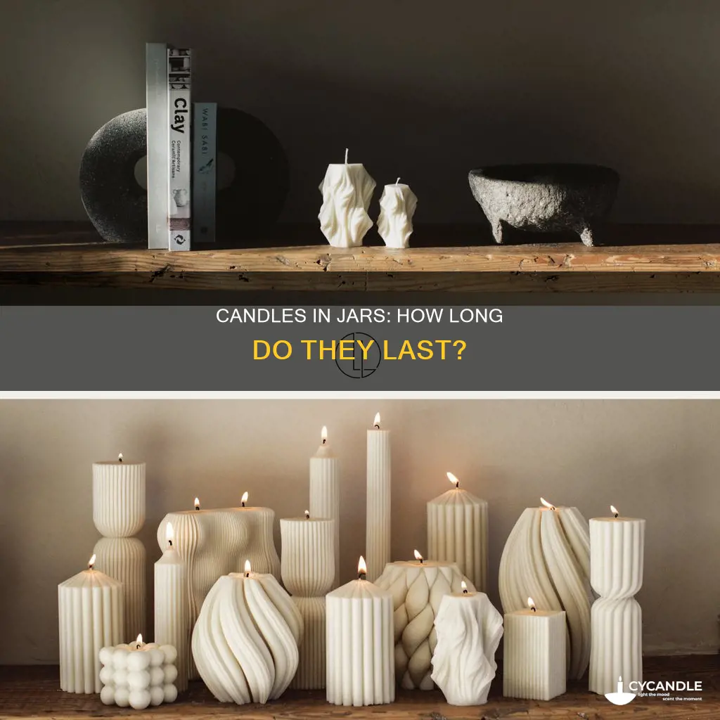how long is a candle in a jar good for