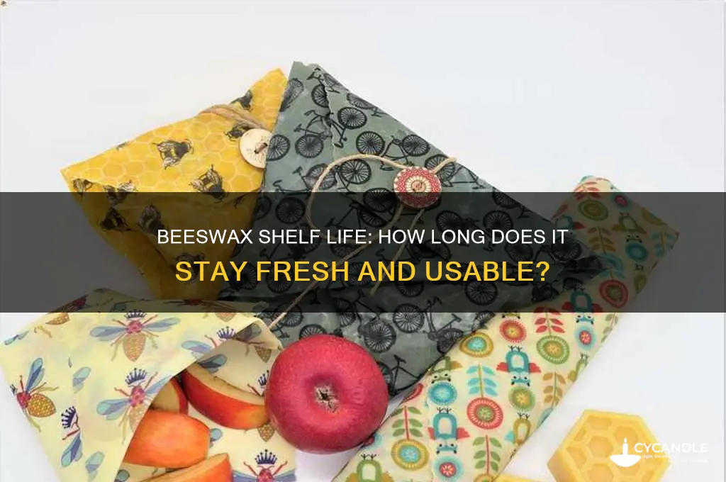 how long is beeswax good for