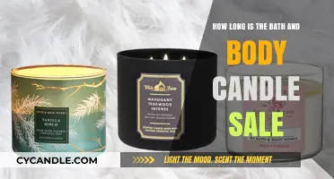 Bath & Body Works: Candle Sale Duration