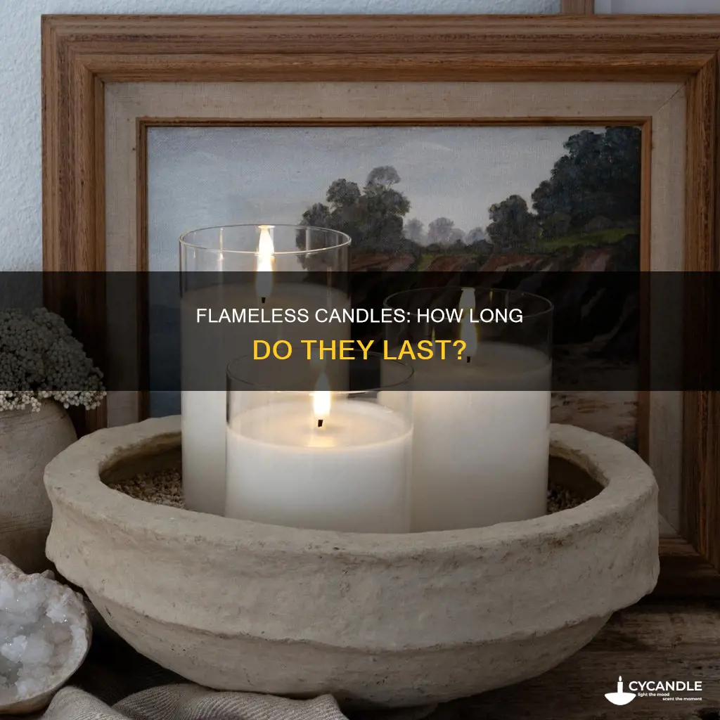 how long is the timer on flameless candles
